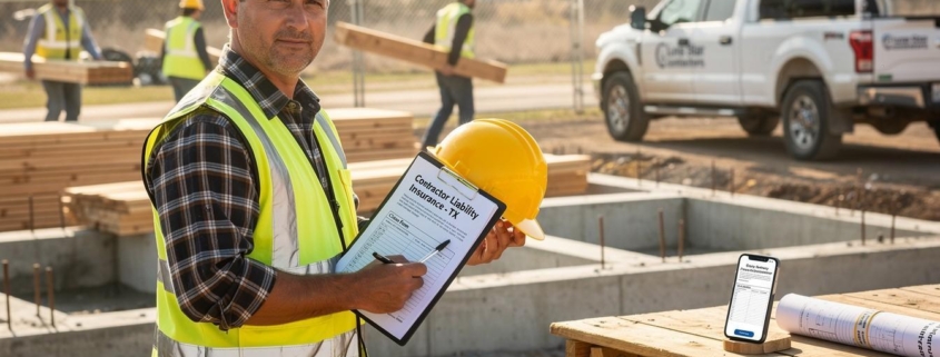 Contractor Liability Insurance Texas: A Quick Overview