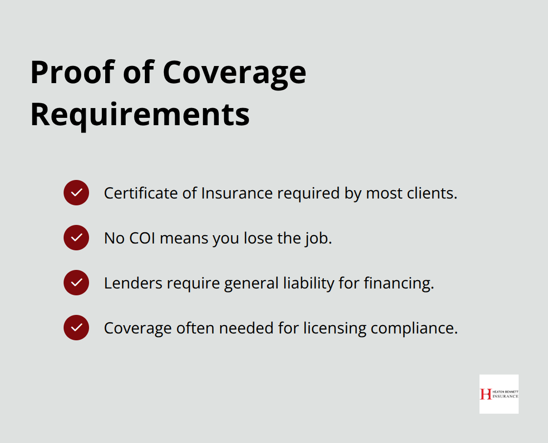What clients and lenders expect before hiring a contractor - general liability contractors